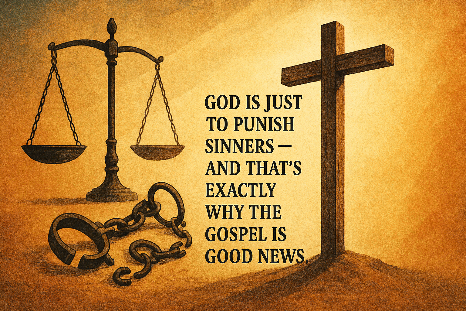 AI-generated featured image for: God is Just to Punish Sinners